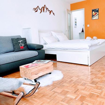 Studio Wolli - Stylish & Central - Steps To Matterhorn Gondola เซอร์แมท ภายนอก รูปภาพ