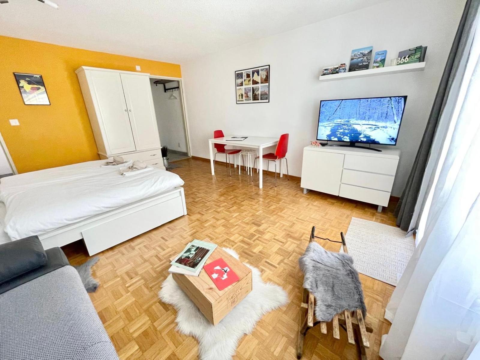 Studio Wolli - Stylish & Central - Steps To Matterhorn Gondola เซอร์แมท ภายนอก รูปภาพ