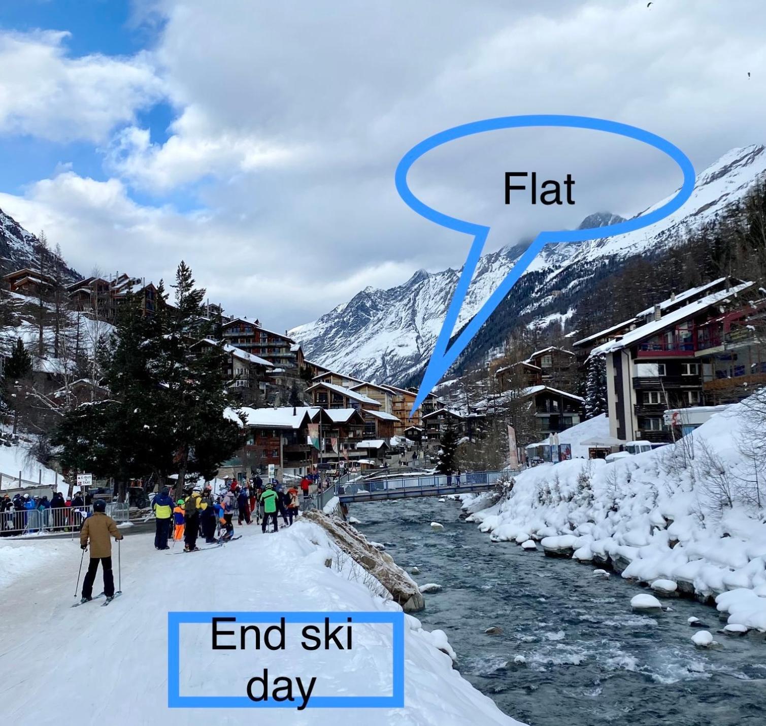 Studio Wolli - Stylish & Central - Steps To Matterhorn Gondola เซอร์แมท ภายนอก รูปภาพ